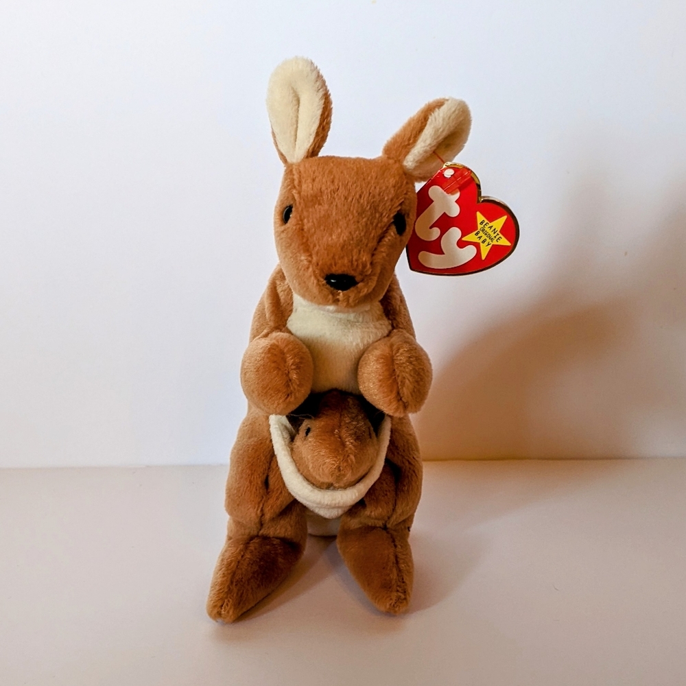 Pouch Ty Beanie Babie W/Tag Errors